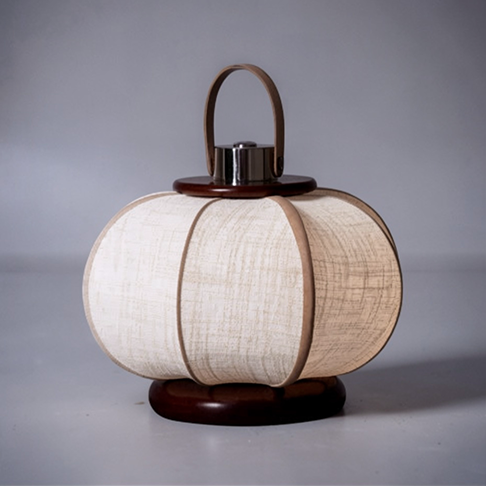 Lampe de Chevet Originale en Bois
