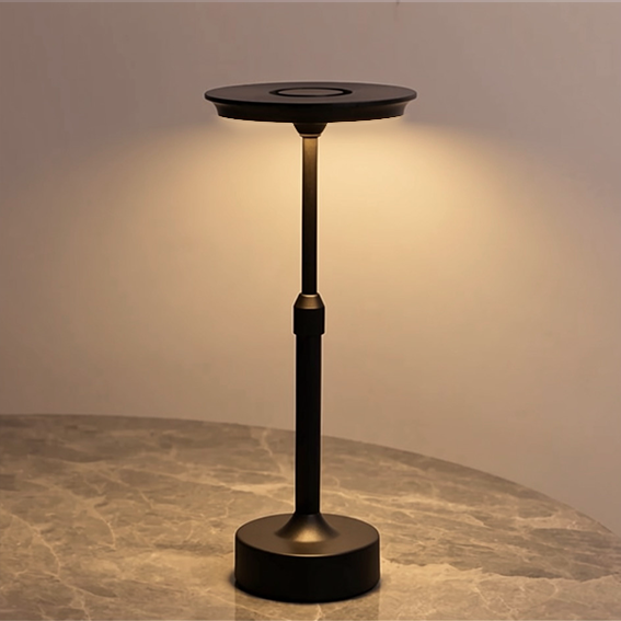 Lampe de Chevet Métal Noir