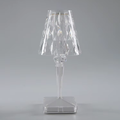 Lampe de Chevet Pied Cristal Vintage