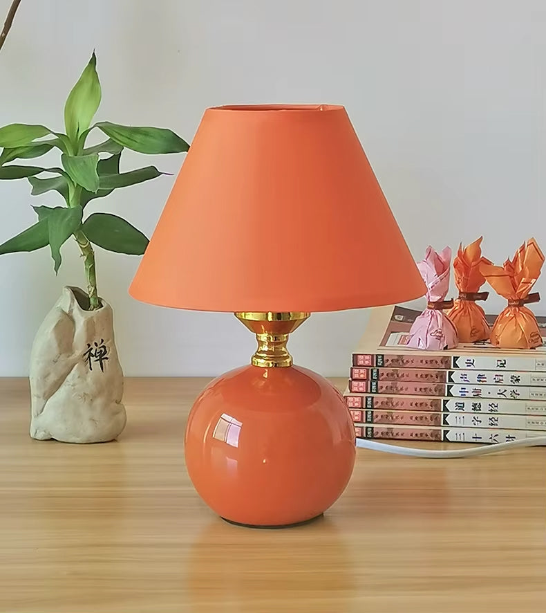 Lampe de Chevet Pied Boule Céramique