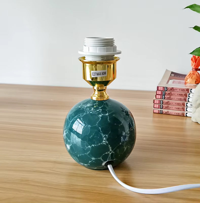 Cerlys - Vert craquelé | Lampe en Céramique