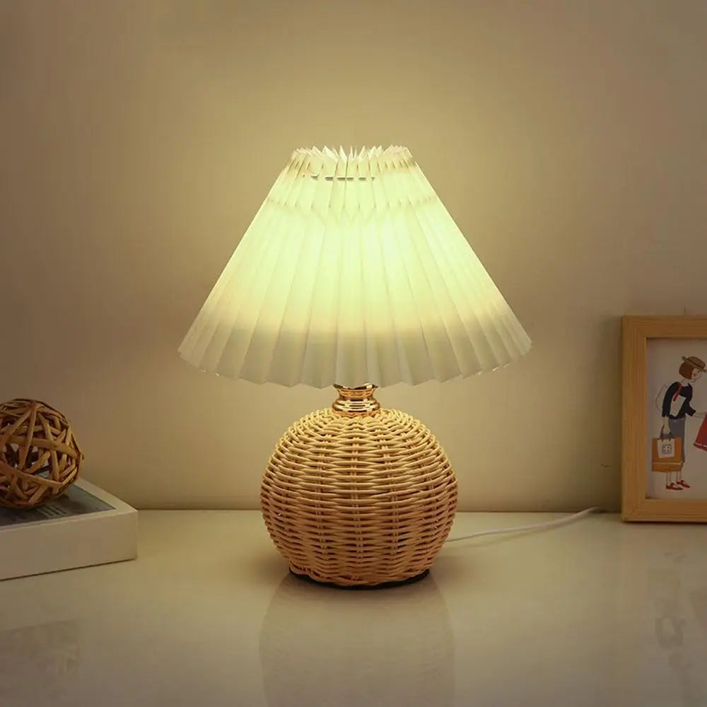 Clarys - Beige | Lampe en Rotin