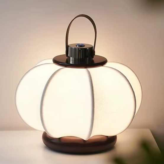 Lampe de Chevet Originale en Bois