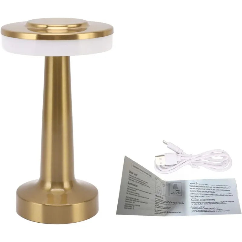 Lampe de Chevet Moderne Doré