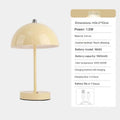 Lampe de Chevet Tactile Beige