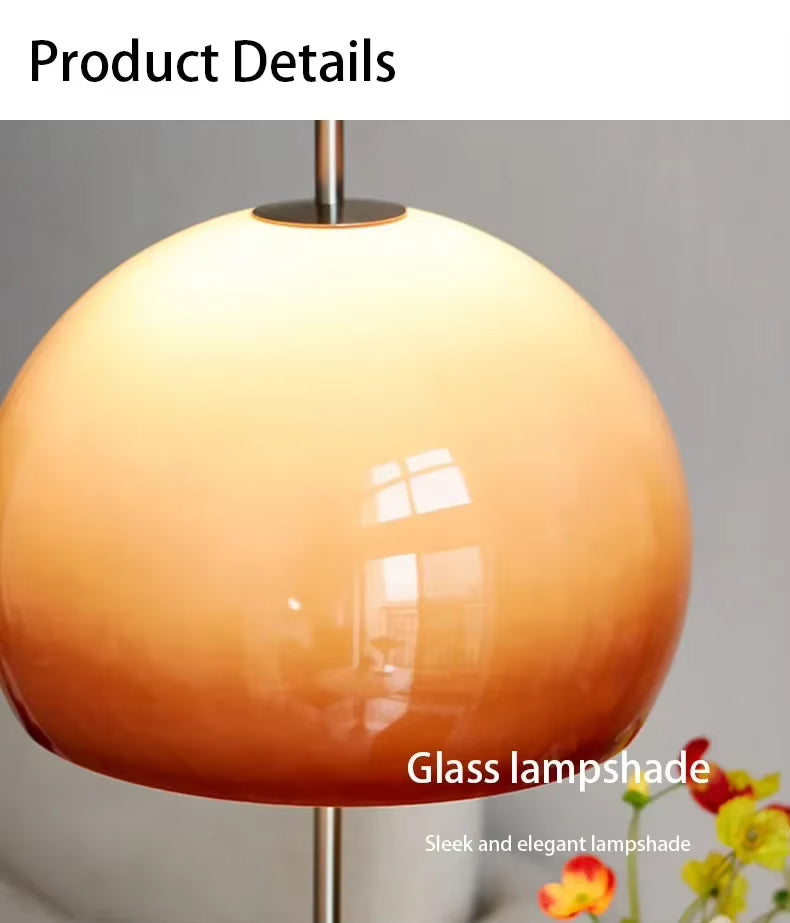 Lampe de Chevet Vintage Orange