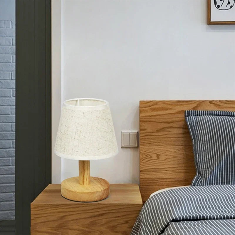 Lisys - Blanc | Lampe à LED en Bois