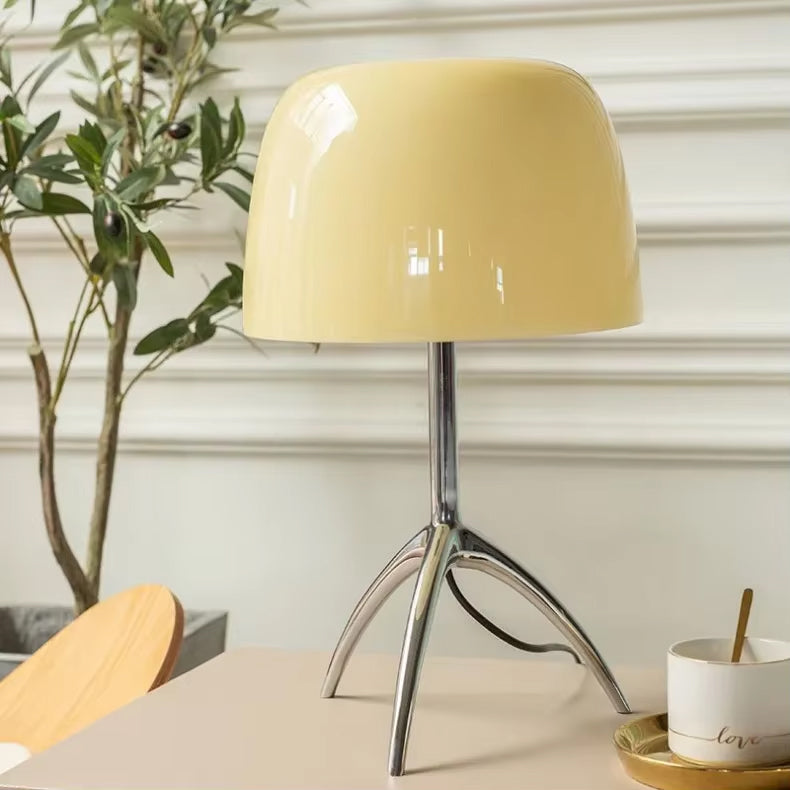 Lampe de Chevet Art Déco en Verre