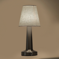 Lampe de Chevet Blanche Grise