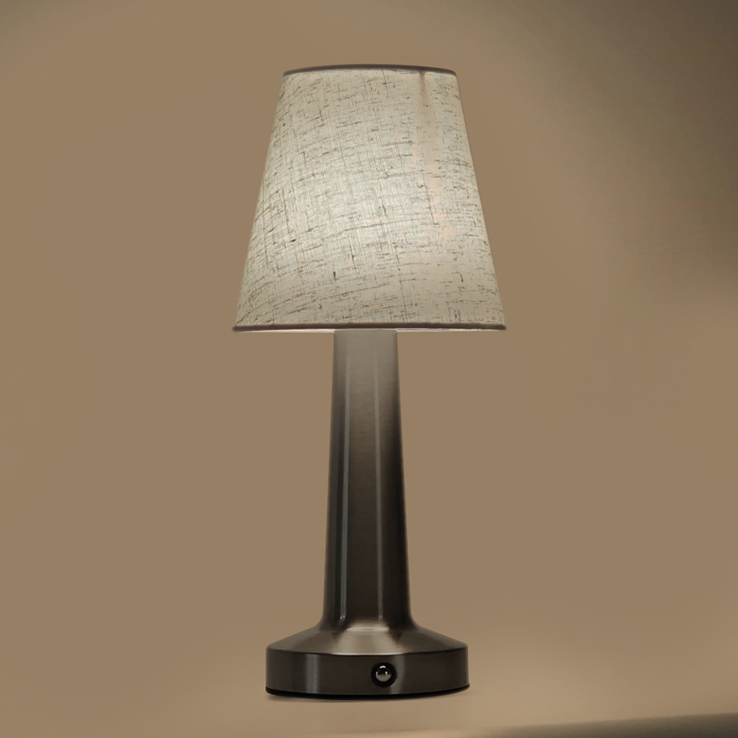 Lampe de Chevet Blanche Grise