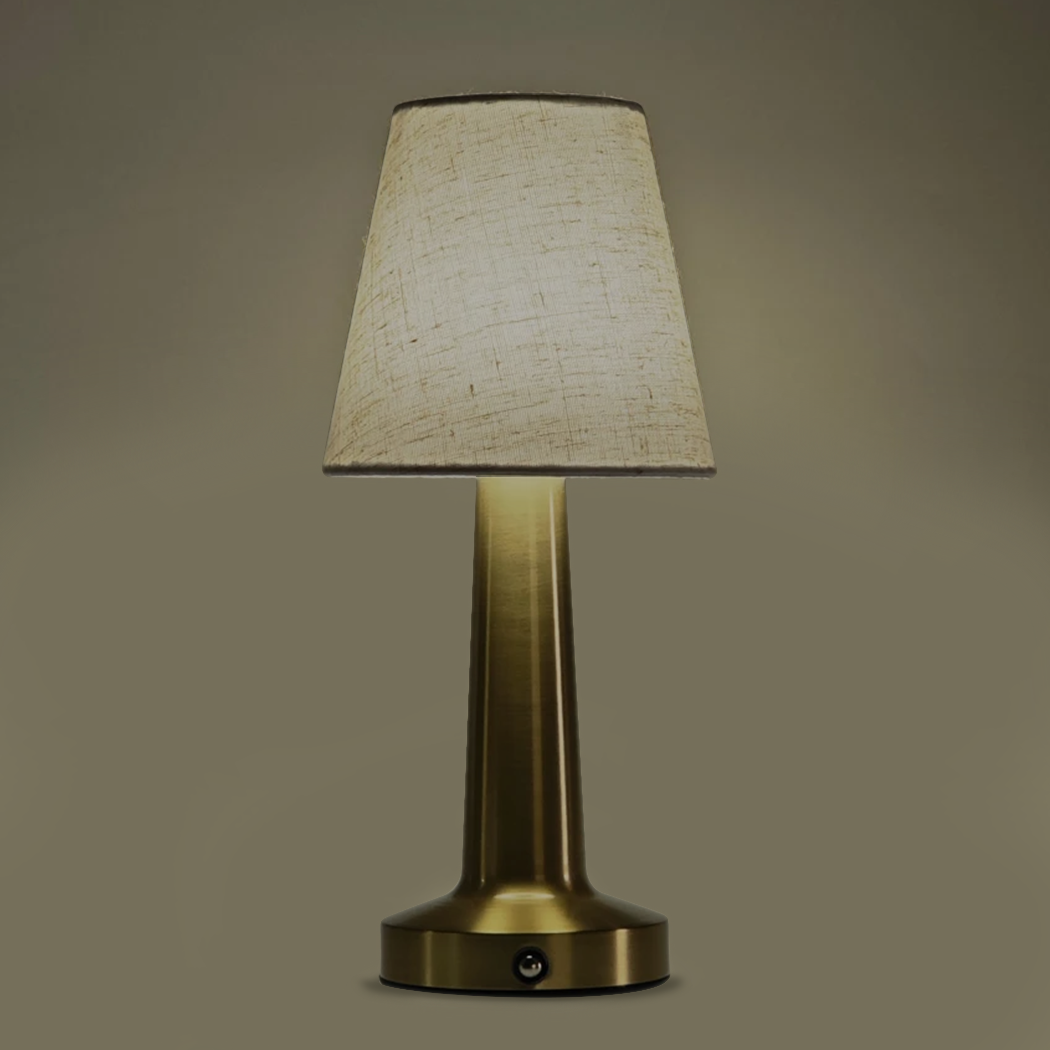 Lampe de Chevet Rétro Doré