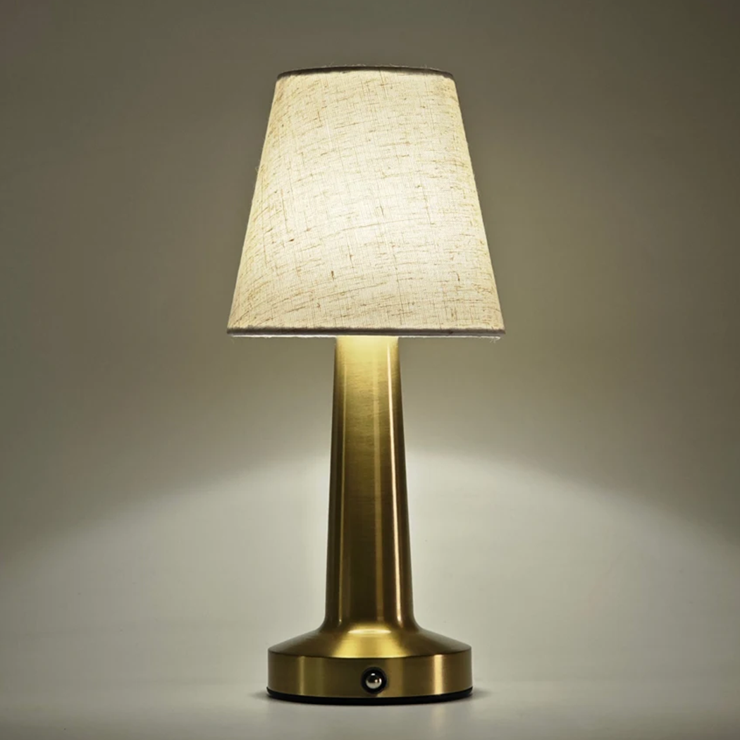 Lampe de Chevet Rétro Doré