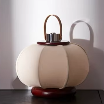Lampe de Chevet Originale en Bois
