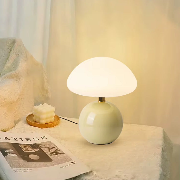Lampe de Chevet Céramique Beige