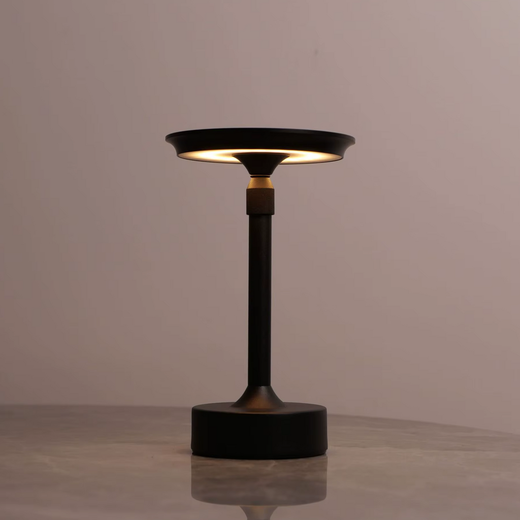 Lampe de Chevet Métal Noir