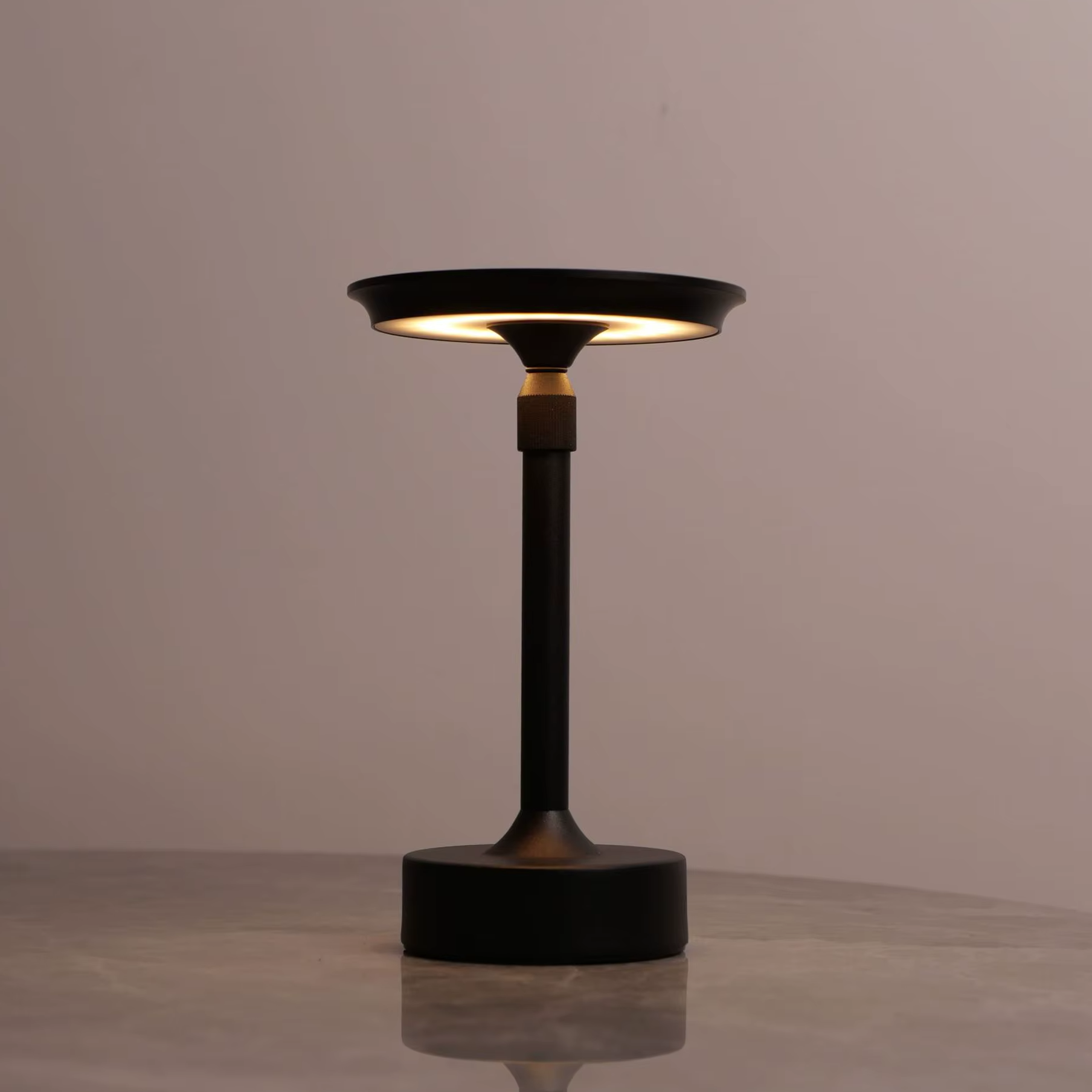 Lampe de Chevet Métal Noir