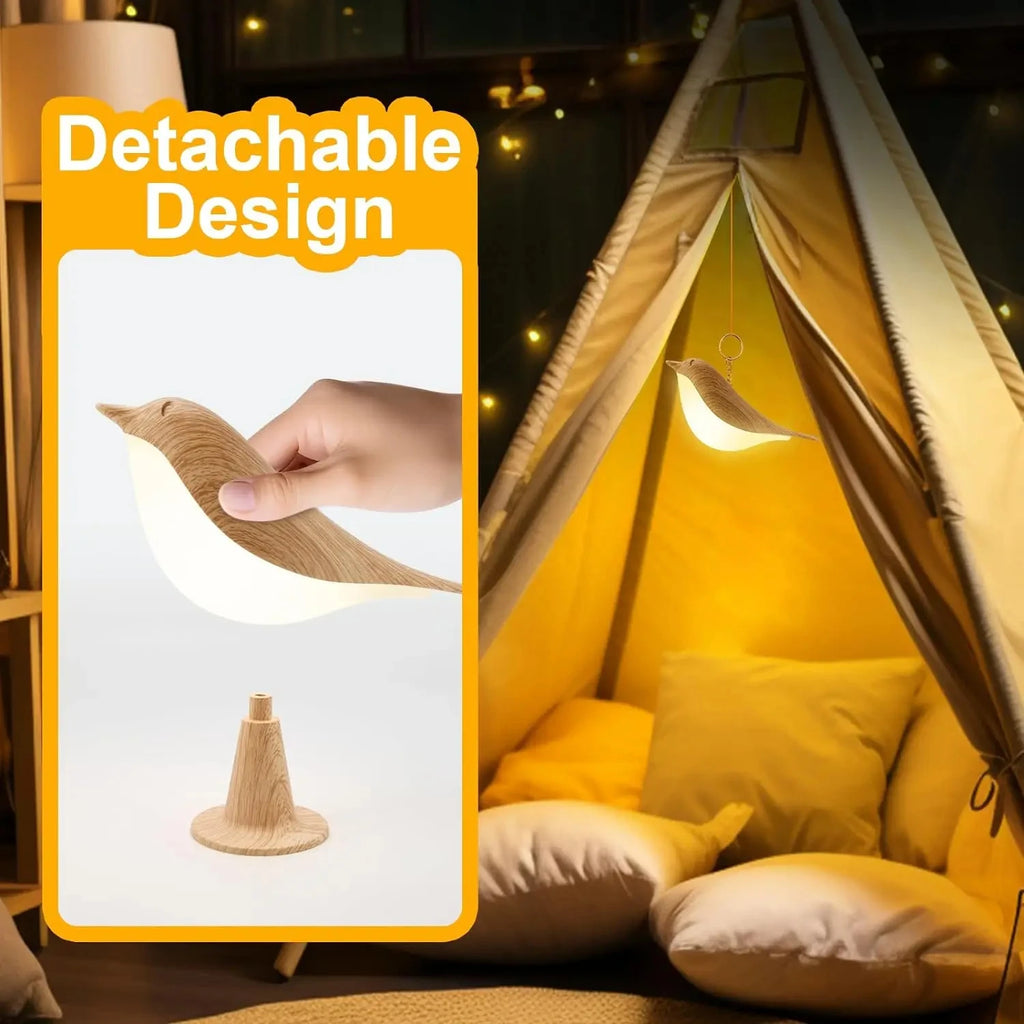 Lampe de Chevet Tactile Oiseau