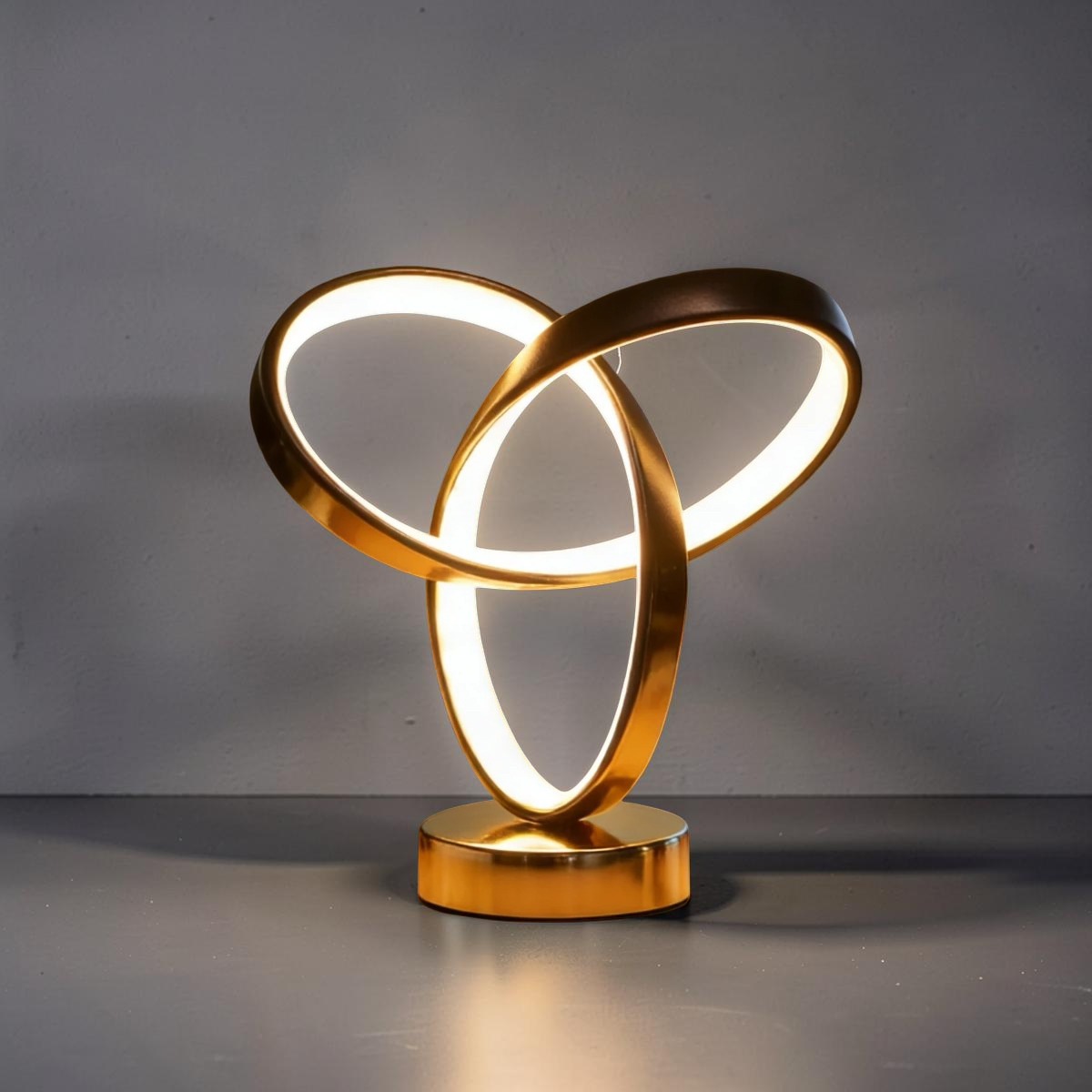 Lampe de Chevet Blanche et Dorée