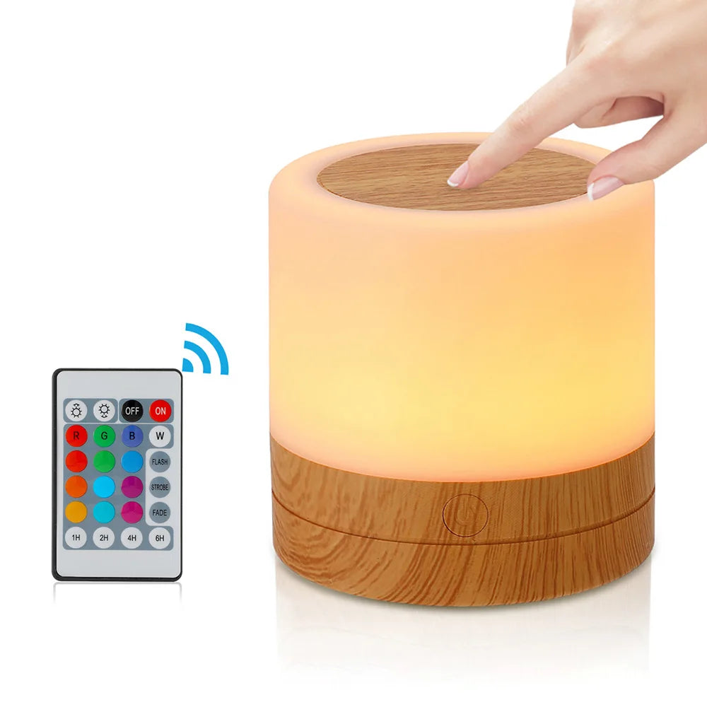 Lampe de Chevet LED Qui Change De Couleur