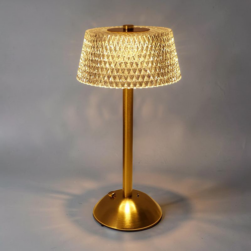 Lampe de Chevet Couleur Or Vintage
