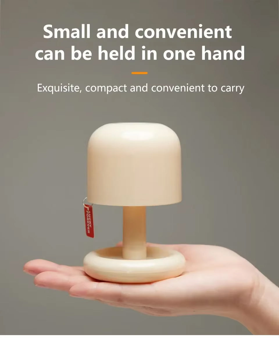 Petite Lampe de Chevet Champignon
