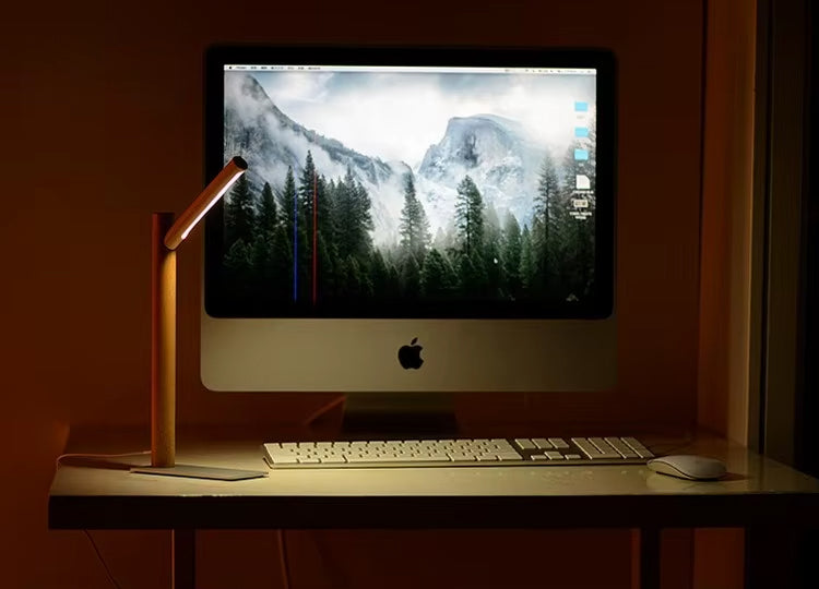 Lampe de Chevet Design Bois