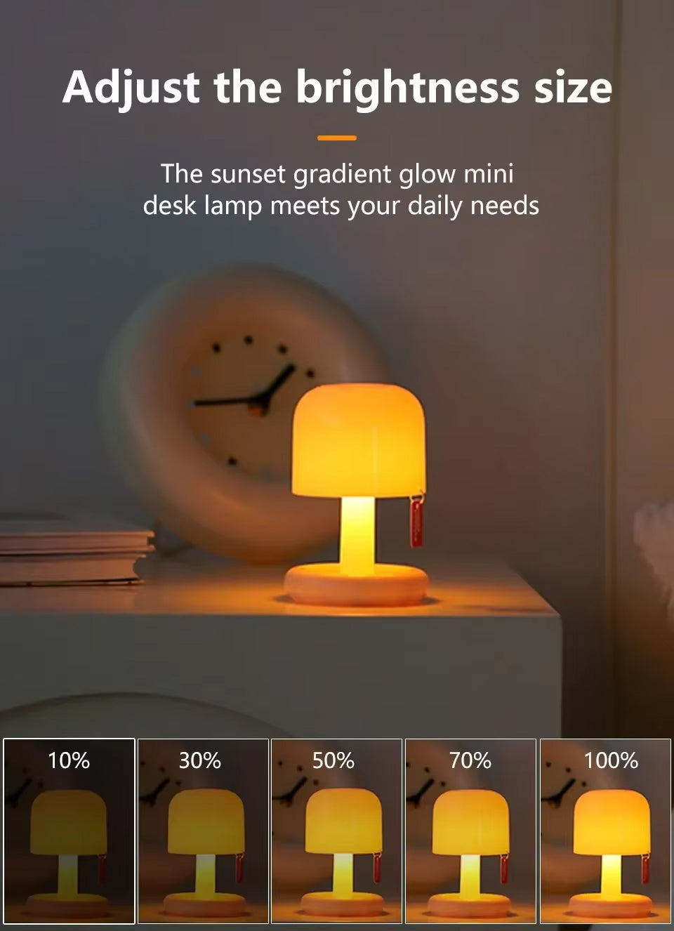 Petite Lampe de Chevet Champignon