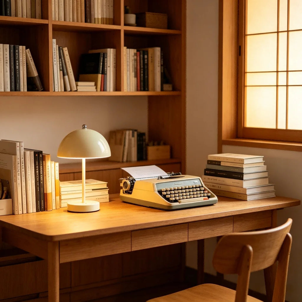 Lampe de Chevet Tactile Beige