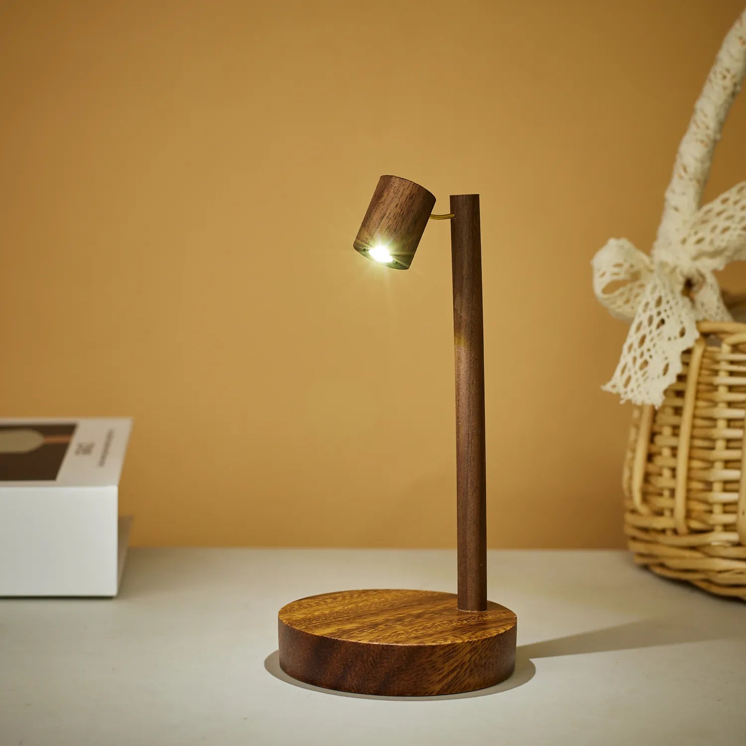 Lampe de Chevet Bois Scandinave