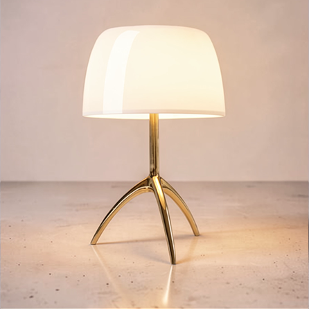 Lampe de Chevet Design en Verre