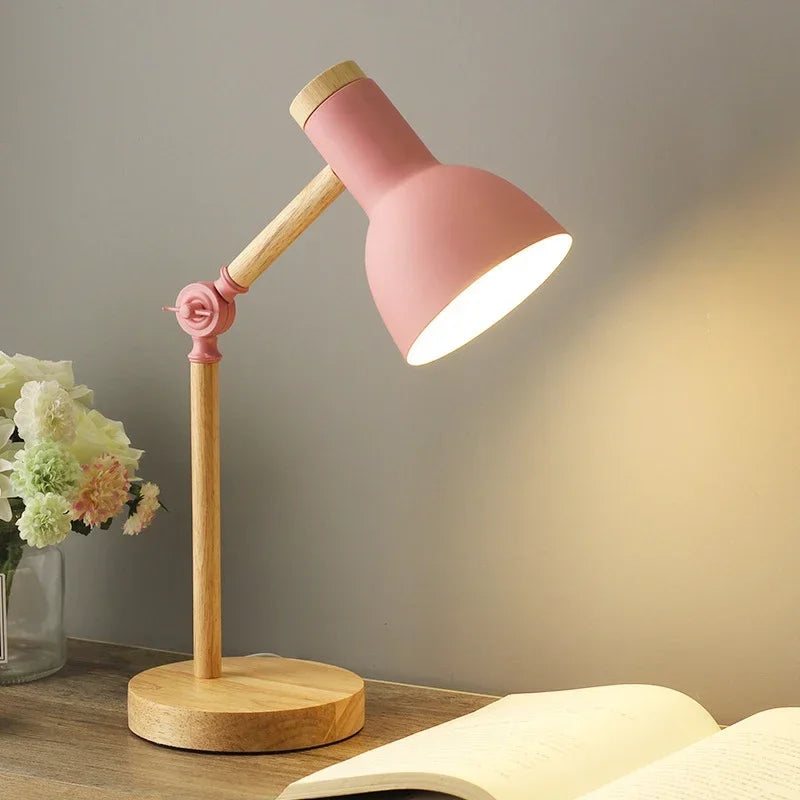 Lampe de Chevet Scandinave Rose