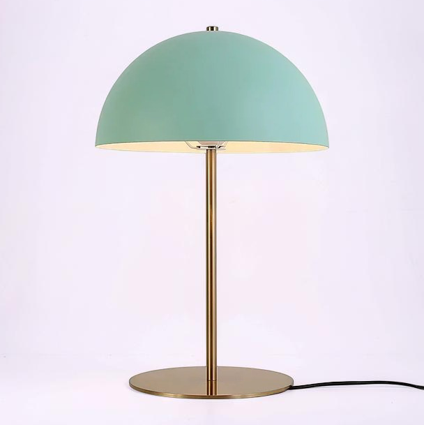 Lampe de Chevet Bleu et Or