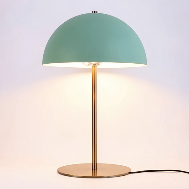 Lampe de Chevet Bleu et Or
