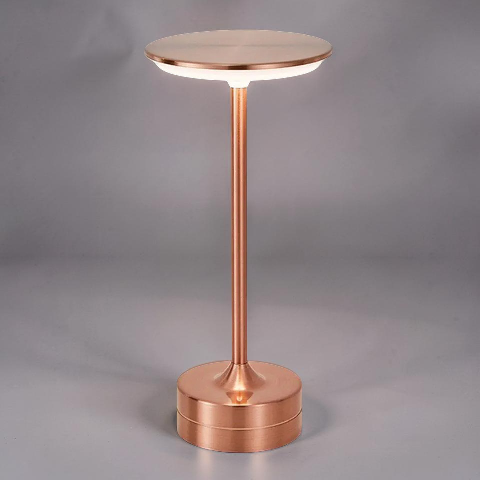 Lampe de Chevet Rose Doré