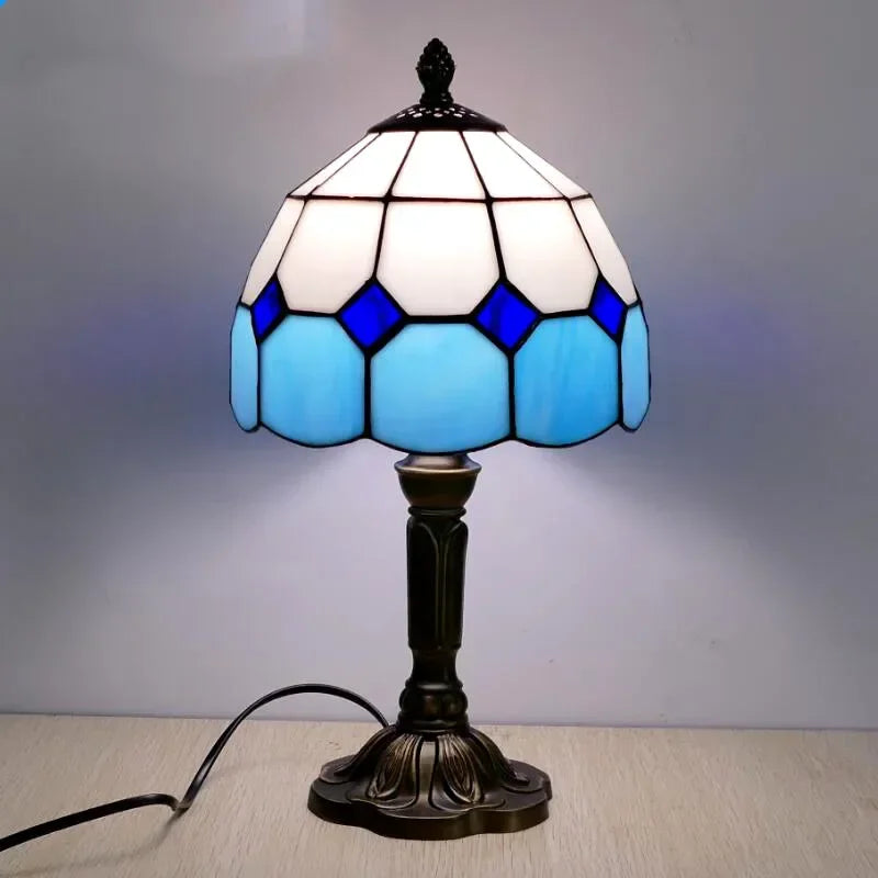 Lampe de Chevet Vintage Verre