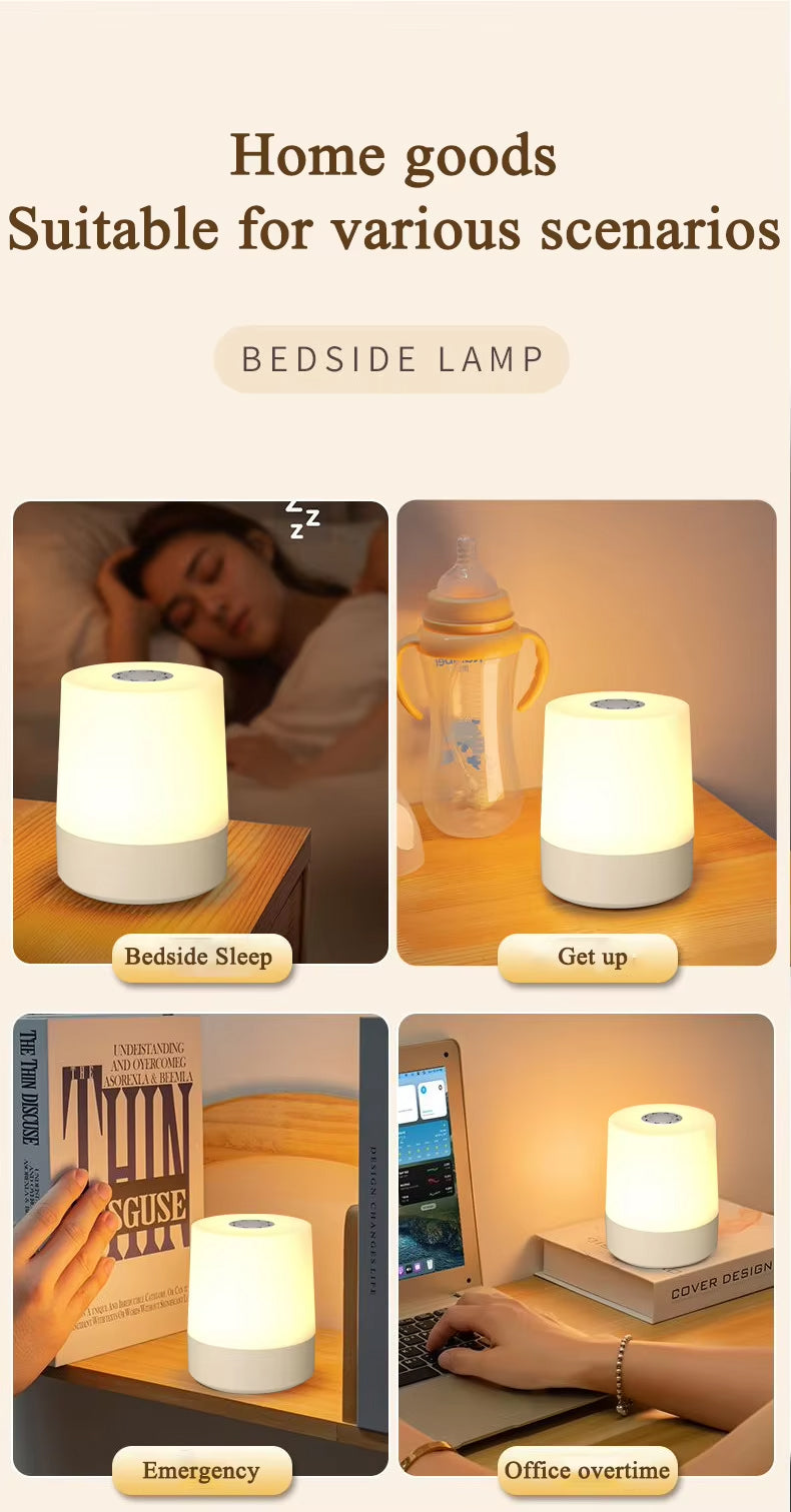 Lampe de Chevet Ronde LED