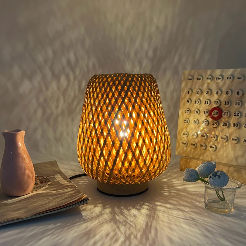 Raylys | Lampe en Rotin
