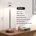 Zelys - Marron | Lampe à LED Tactile