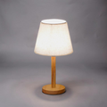 Lampe de Chevet Blanche Bois
