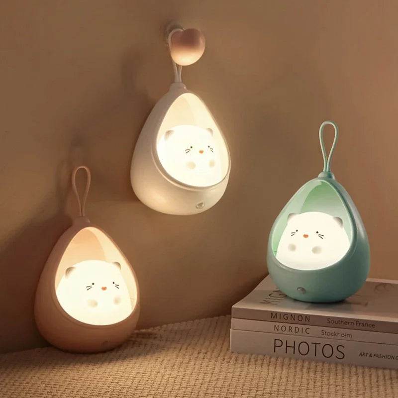 Kittys - Blanc | Lampe à LED pour Enfant