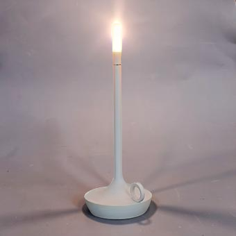 Lampe de Chevet Romantique Blanche