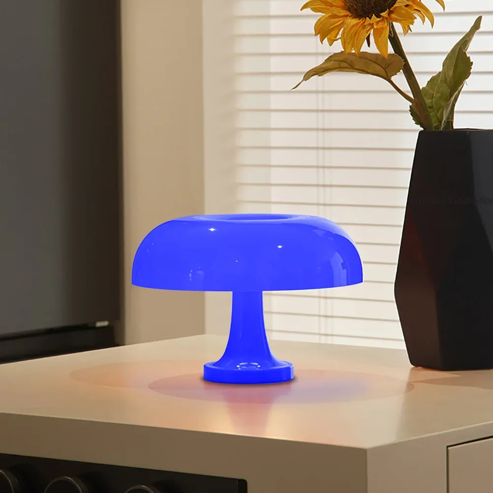 Sporys - Bleu | Lampe Champignon à LED
