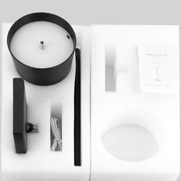 Lumys - Noir | Lampe à LED Tactile