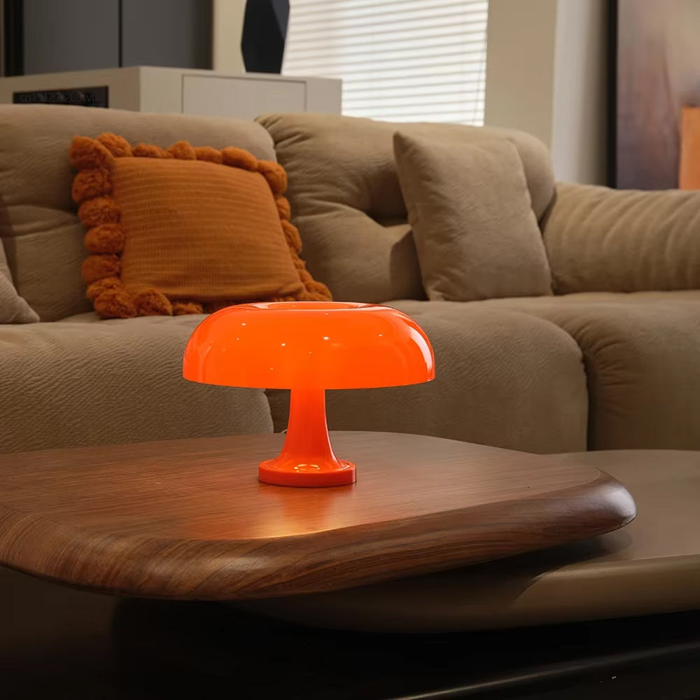 Sporys - Orange | Lampe Champignon à LED