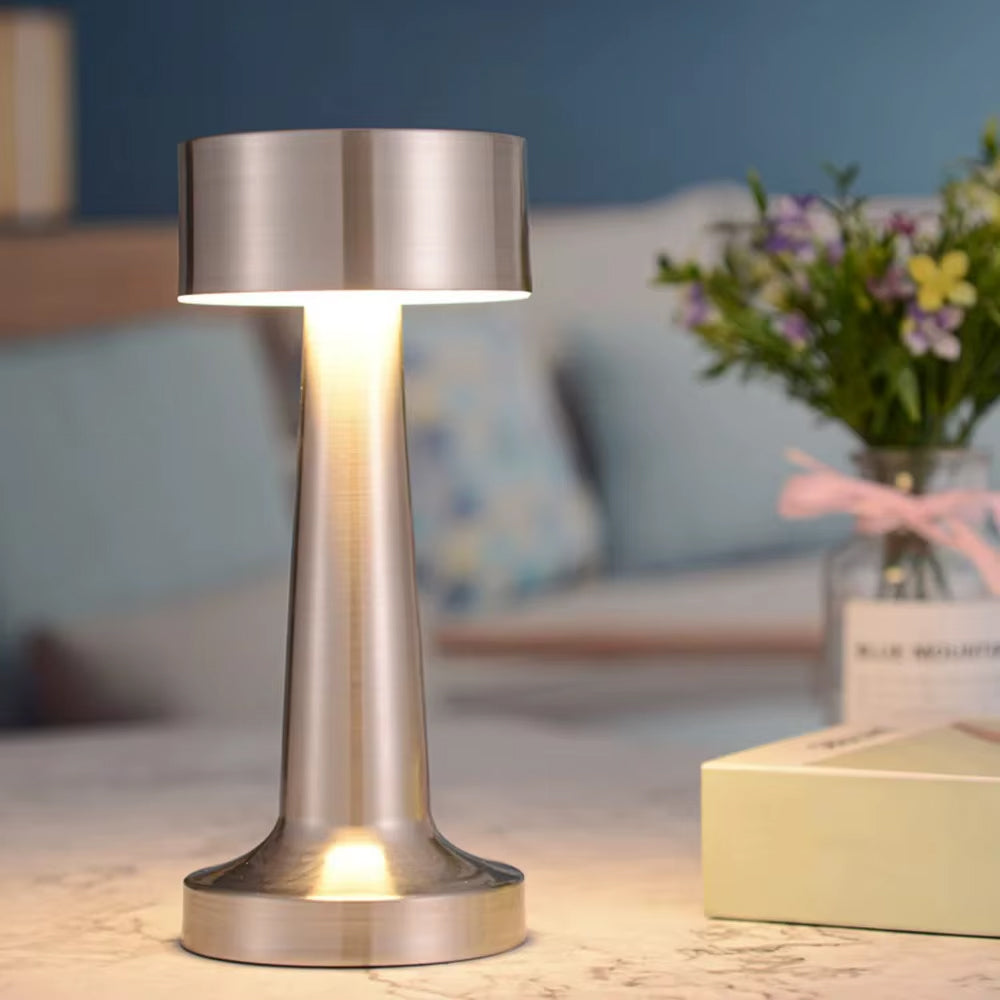 Lampe de Chevet Design Gris