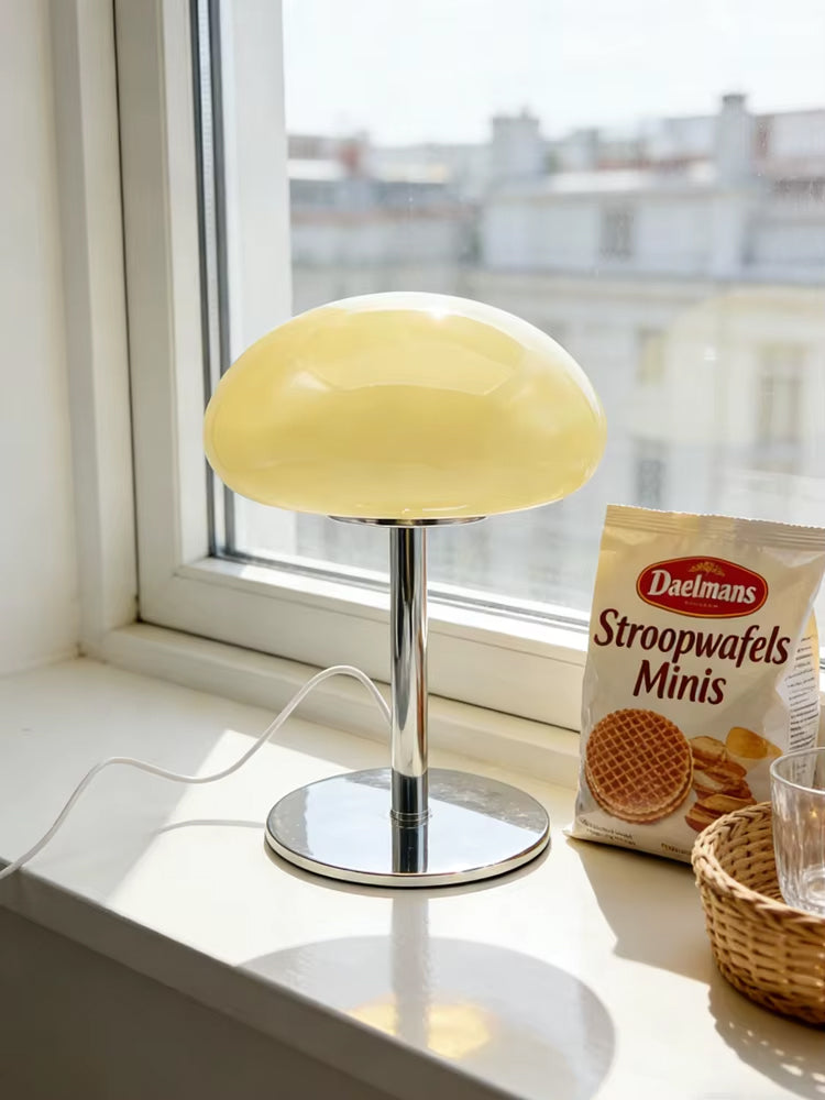 Lampe de Chevet Pied Métal Beige