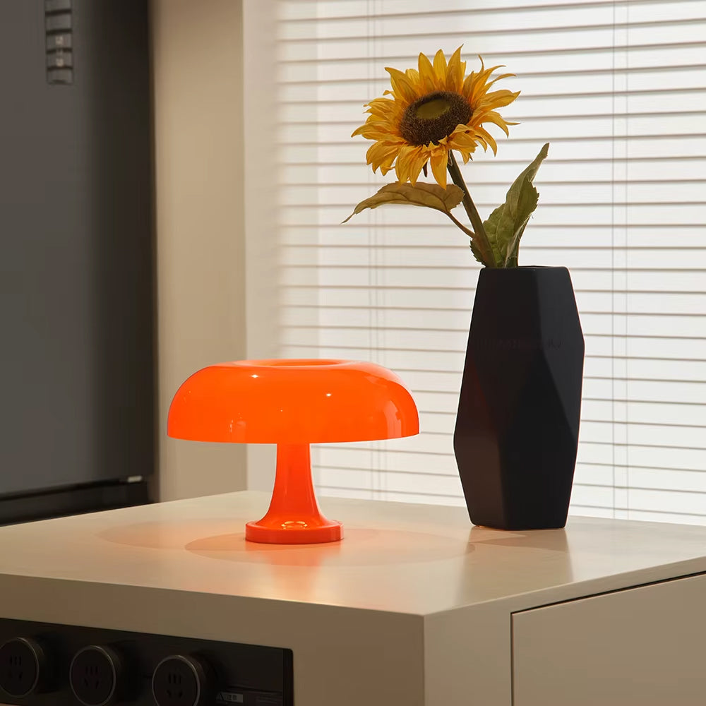 Sporys - Orange | Lampe Champignon à LED