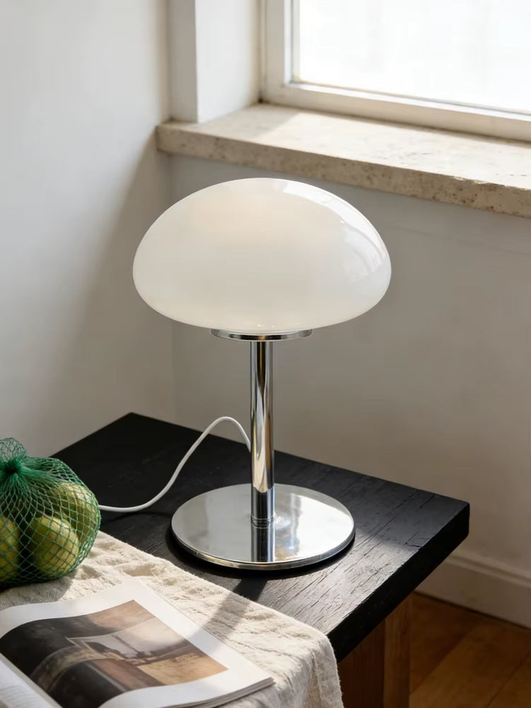 Lampe de Chevet Blanche et Grise