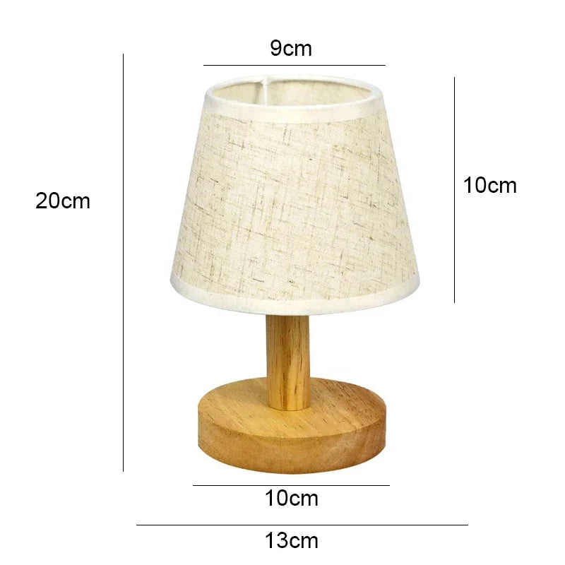 Lisys - Blanc | Lampe à LED en Bois