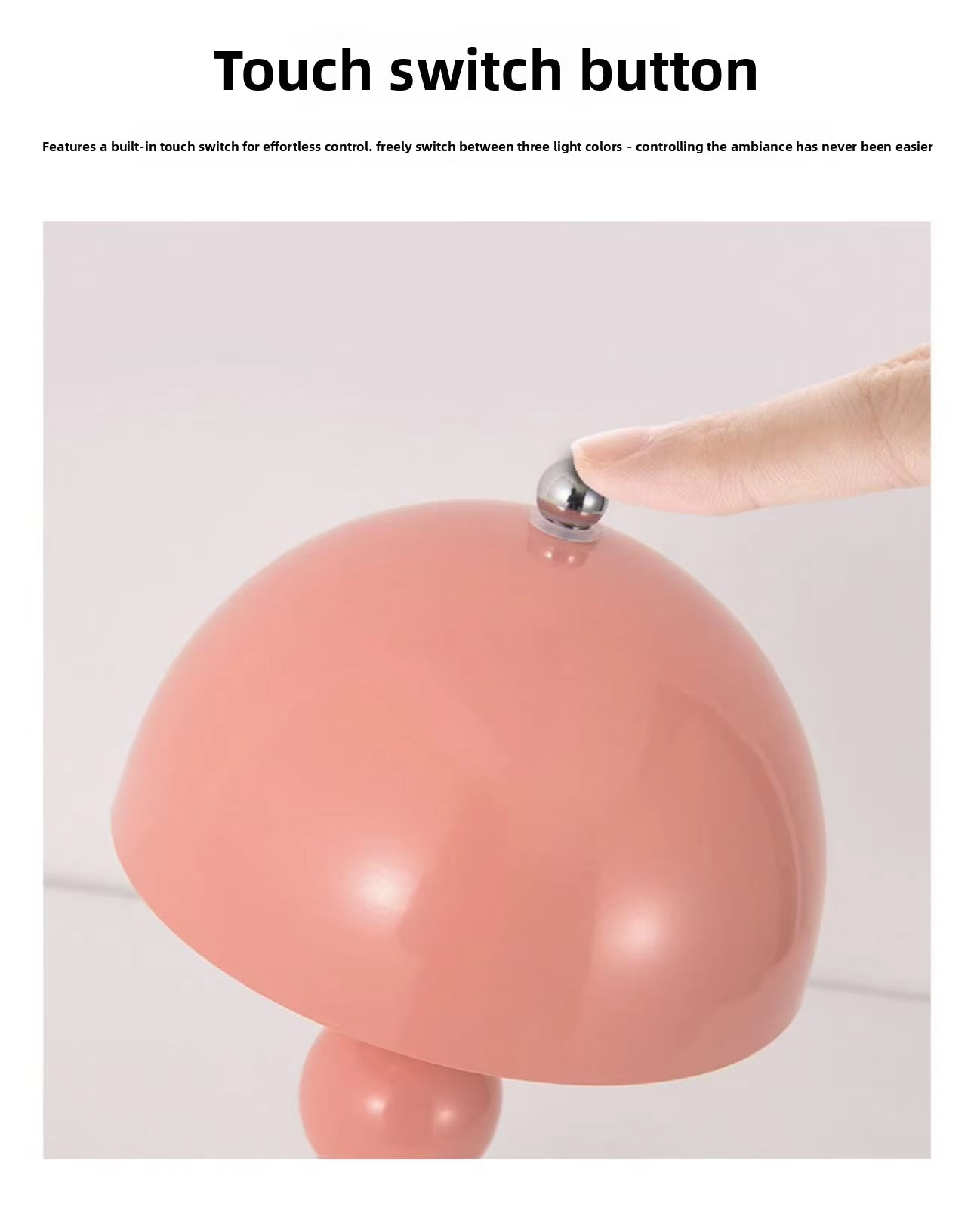 Lampe de Chevet Rose Pale